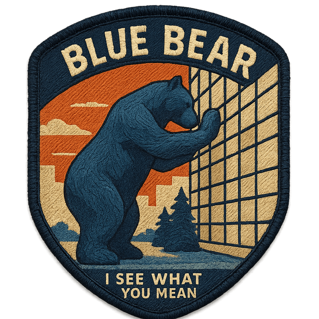 Blue Bear (I See What You Mean)