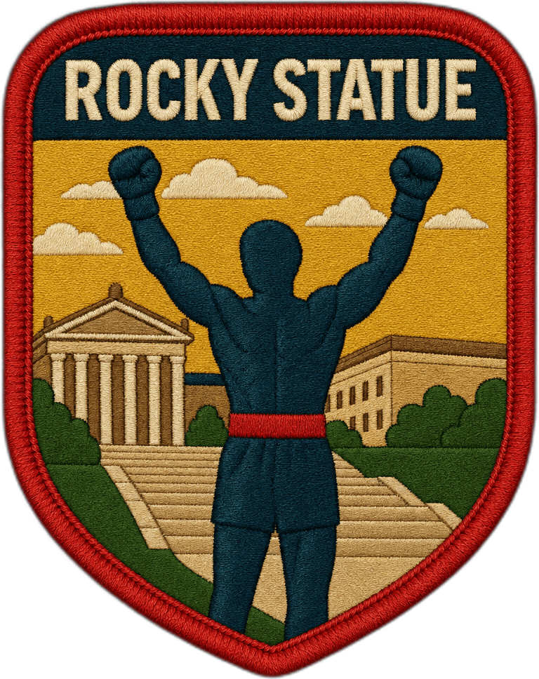 Rocky Statue