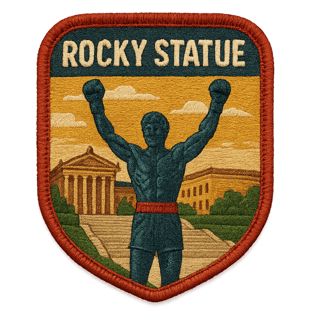 Rocky Statue