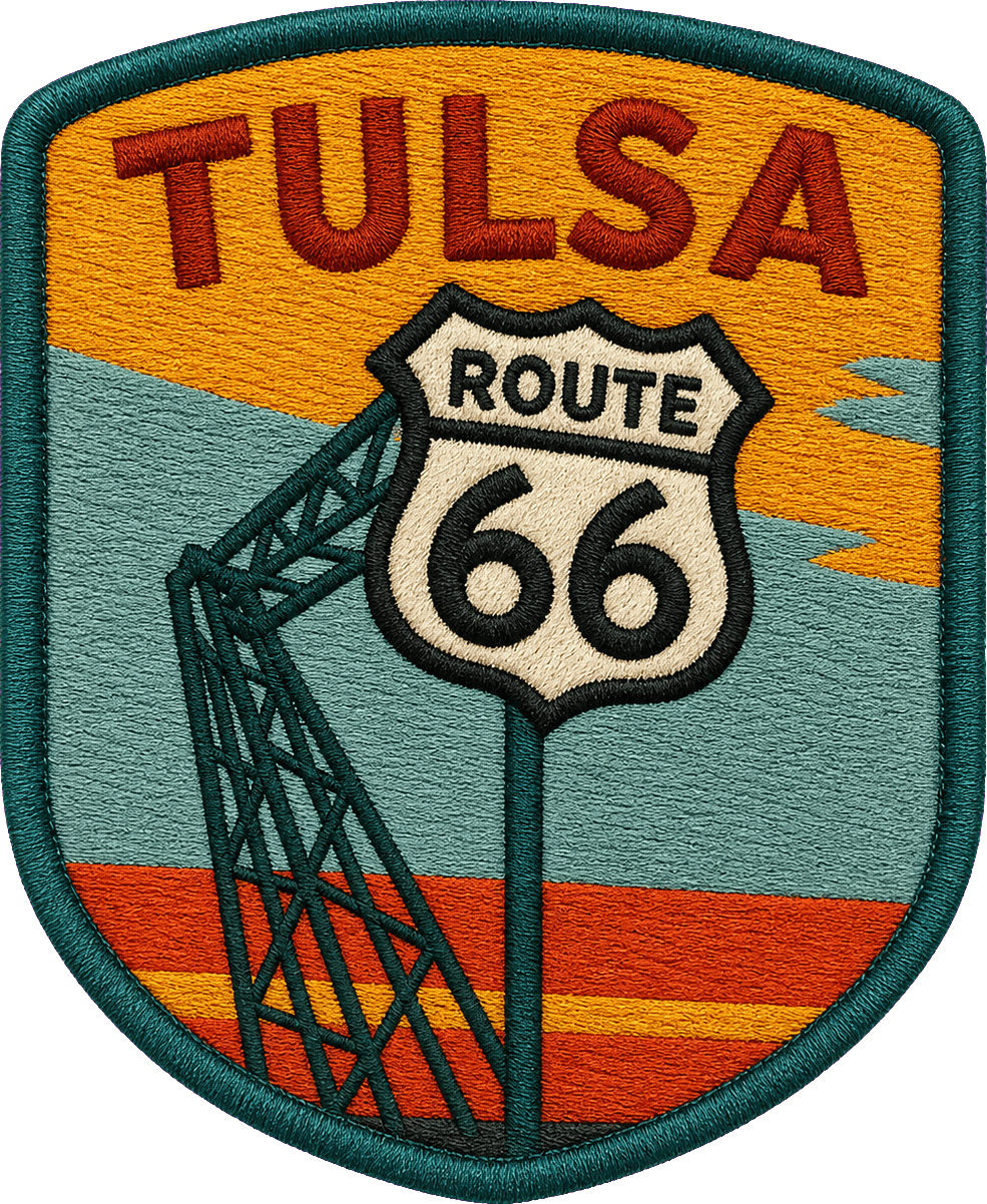 Tulsa Route 66 Sign